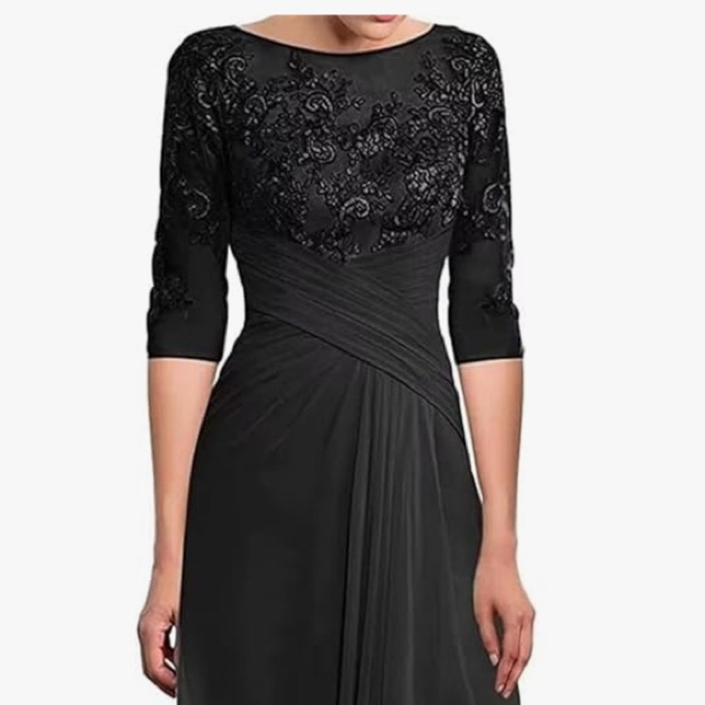 Elegant Black Evening Gown